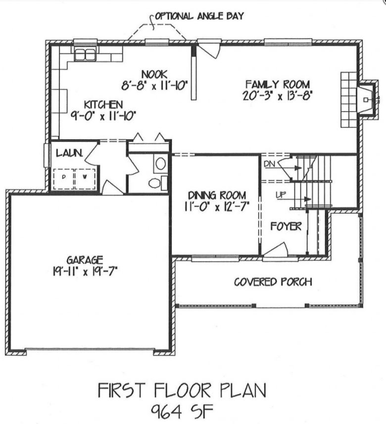 Bedford 1st Floor Plan